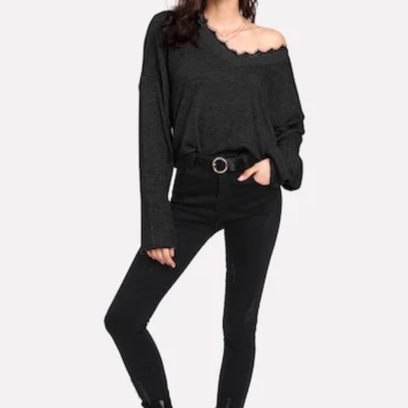 Sweaters - Black Lace Sweater